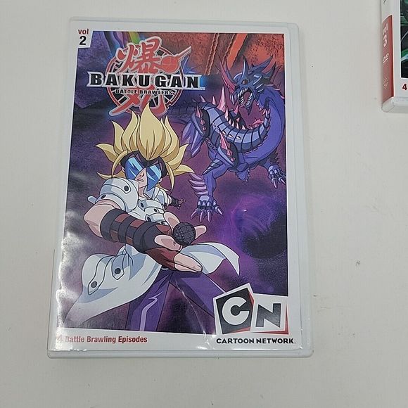 Bakugan DVD Lot Vol. 1,2,3 Cartoon Network Battle Brawlers - Picture 4 of 14